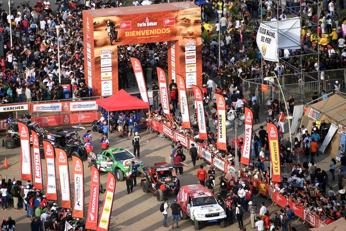 Ceremonia de apertura del Dakar 2019