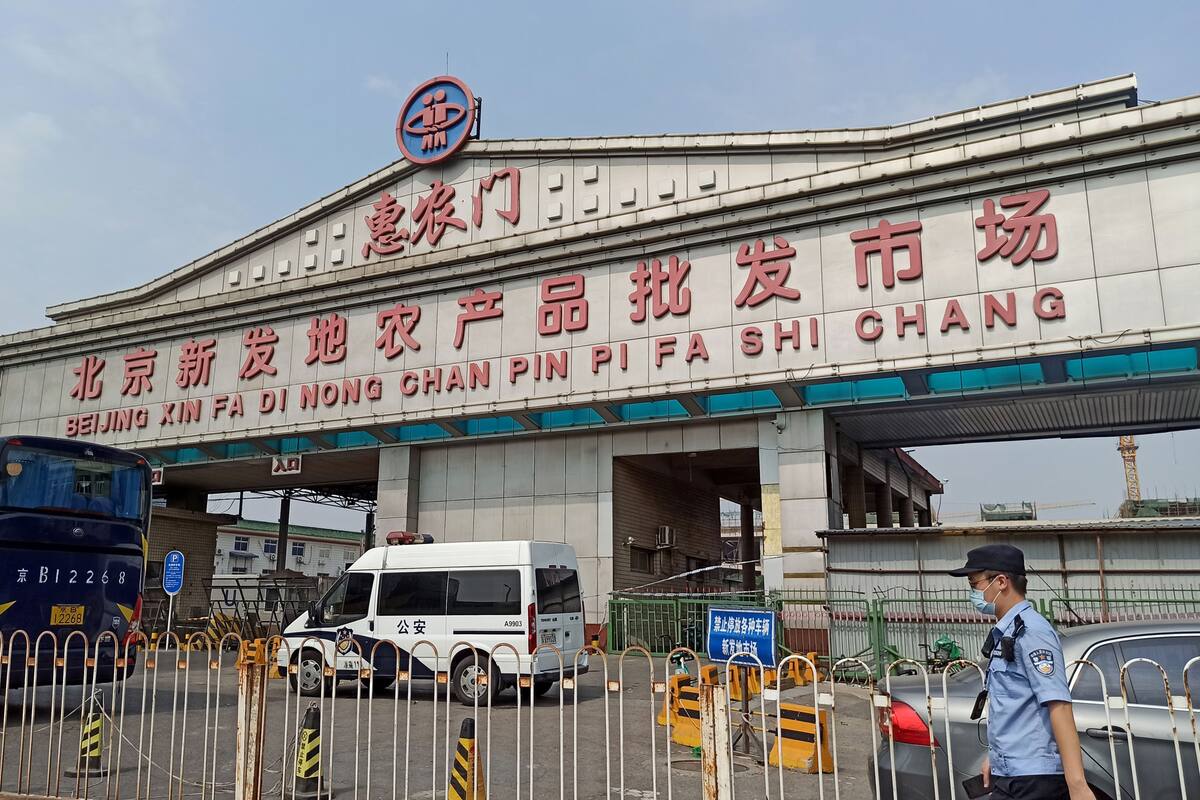 Cerraron el mercado de Xinfadi y testearán a sus empleados