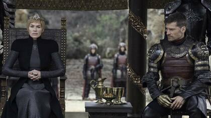 Cersei junto a Jamie