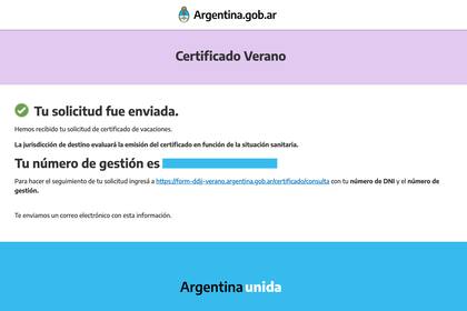 Certificado Verano, el paso a paso para gestionar el permiso para vacacionar en la Costa Altántica y otras localidades bonaerenses