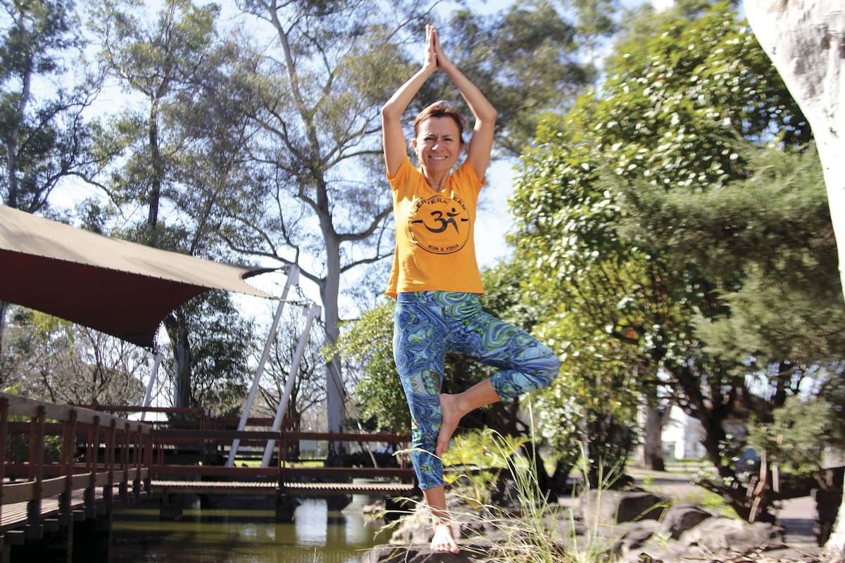 Cervera descubrió que el running y el yoga se complementaban perfecto, y logró extender su carrera deportiva.