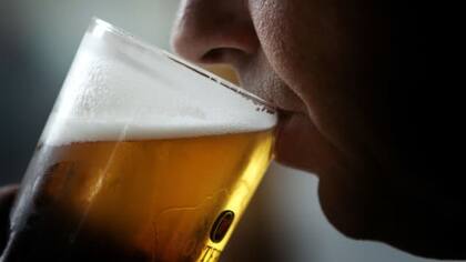 Cerveza bien fría.