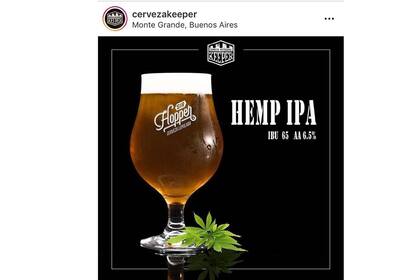 Cervezas con las cualidades organolépticas del cannabis