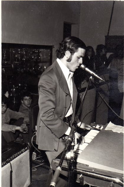 César Banana Pueyrredón, en su juventud