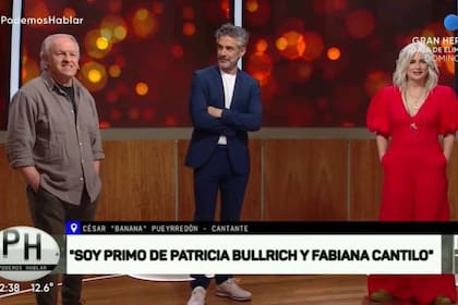 César Banana Pueyrredón narró en PH cuál era su relación de parentesco con Patricia Bullrich y dijo si la votaría o no para la presidencia