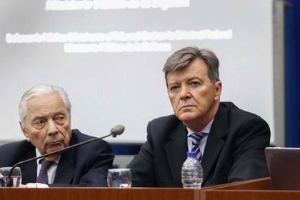 César Milani en el juicio oral y público