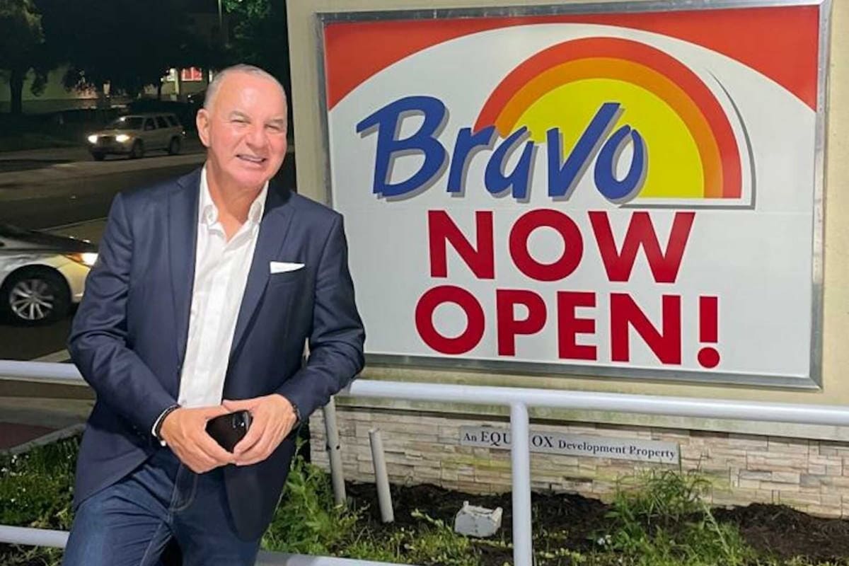 César Ramírez es el fundador y presidente de Bravo Supermarkets