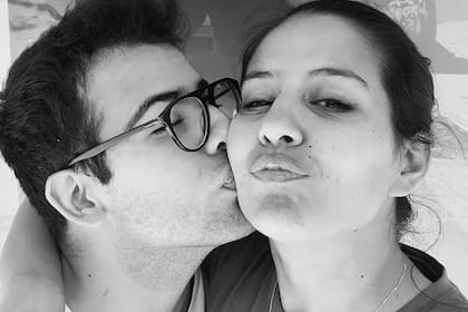 César Sena y Cecilia Strzyzowski, cuando todavía eran pareja