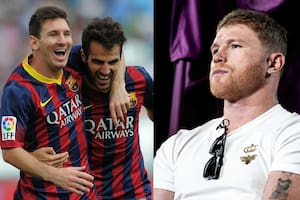 Cesc Fabregas defendió a Messi y apuntó contra Canelo Álvarez
