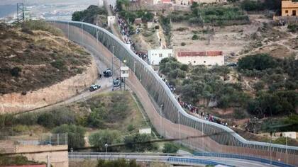 Ceuta y Melilla son las únicas fronteras terrestres de la Unión Europea y África