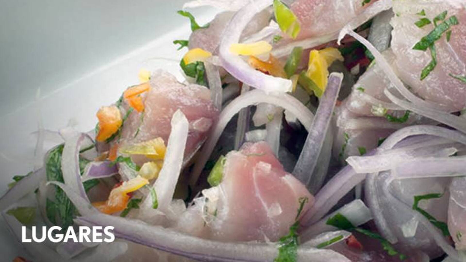 Ceviche en La Picantería.