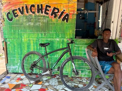 Cevichería en Orika, Isla Grande, una de las Islas del Rosario