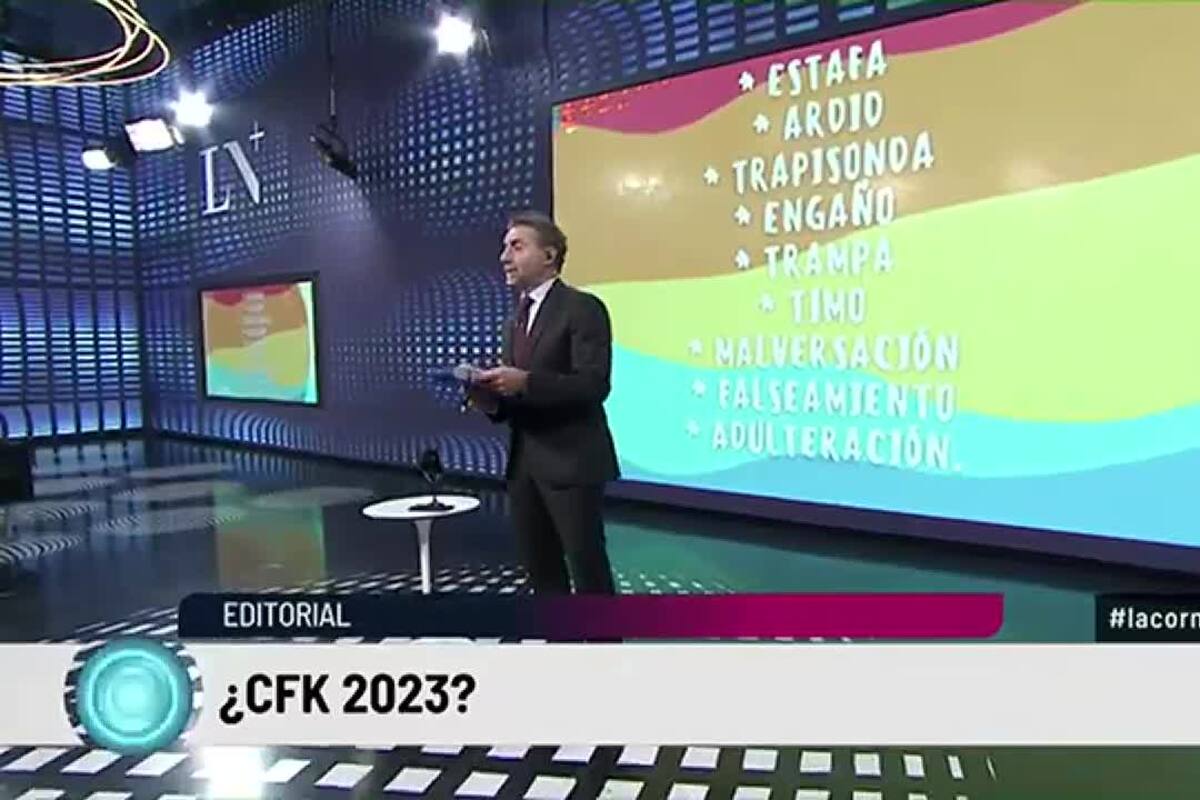 "¿CFK candidata 2023?", el editorial de Luis Majul