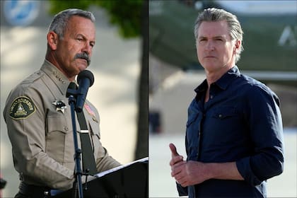 Chad Bianco apuntó contra Gavin Newsom y habló de las políticas santuario de California