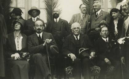Chaim Weizmann, Arthur Balfour y Nahum Sokolow apoyaban las aspiraciones sionistas