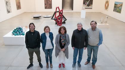Chalub, Peretti, Hoya, Valtier y Canedo, la comisión del MACU