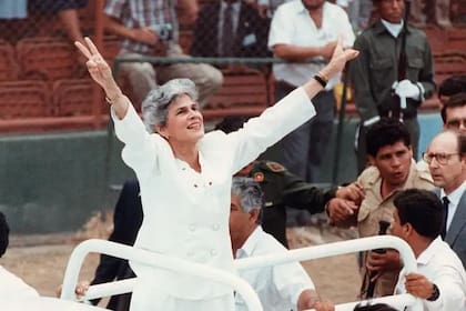 Chamorro es reconocida como la mujer que llevó la paz a Nicaragua