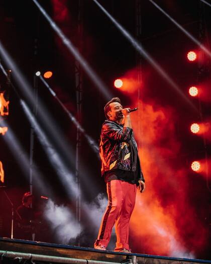 Chano hizo brillar el escenario con su música.