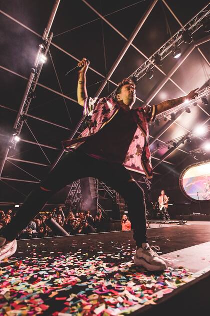 Chano hizo de la presentación en Punta del Este una fiesta