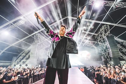 Chano hizo vibrar Open Park con el show de Tan Biónica en Punta del Este