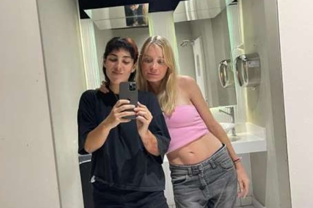 Chantal Leclercq (izquierda) y Delfina Lanusse (derecha) estudiaron juntas Medicina