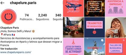 Chapelure París, el Instagram del emprendimiento de Marina y Delfina