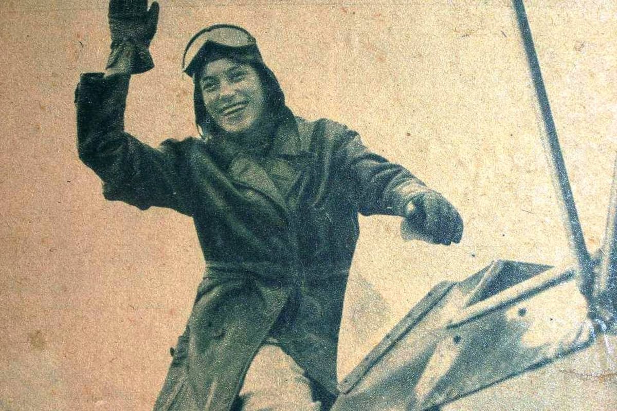 Charito Germanó, pionera en la aviación acrobática argentina y la primer mujer en ganar el Campeonato Mundial de Acrobacia Aérea