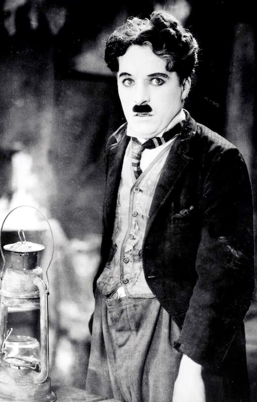Charles Chaplin en The Gold Rush