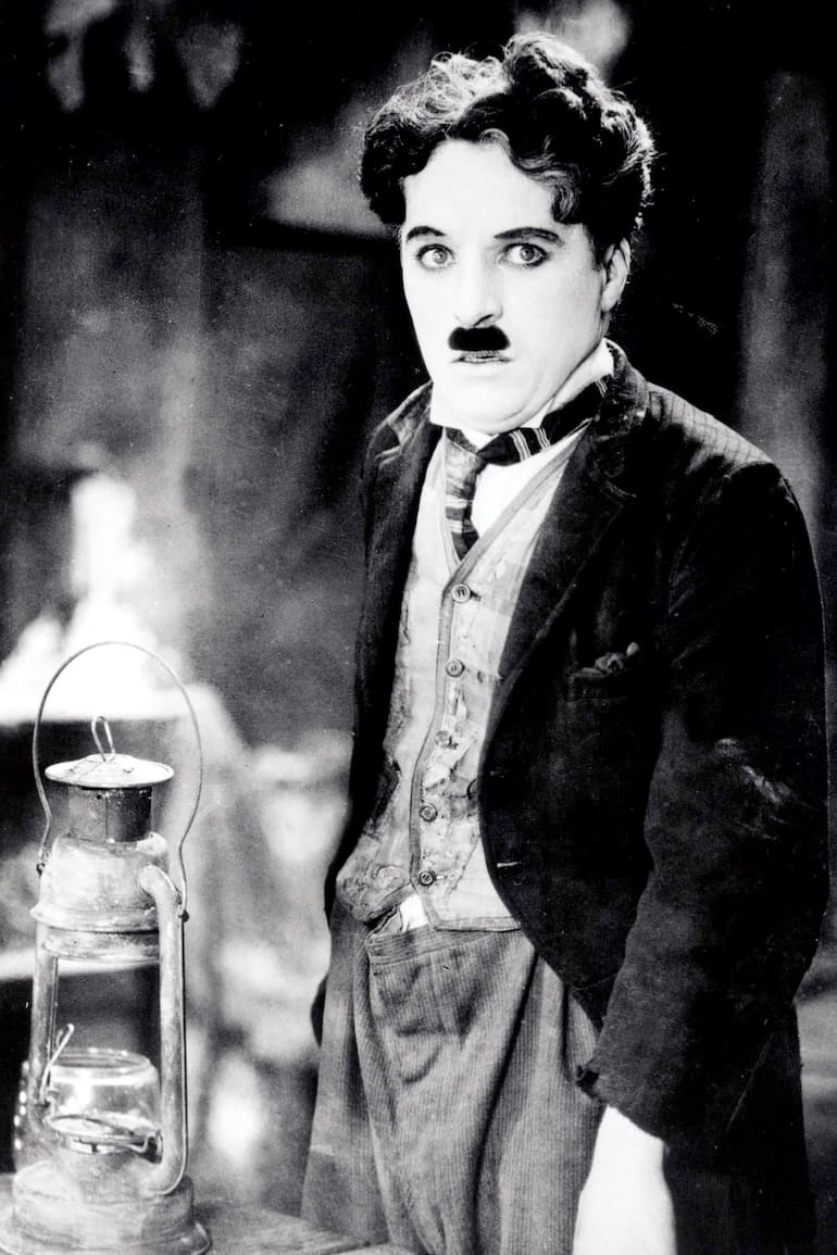 Charles Chaplin en The Gold Rush