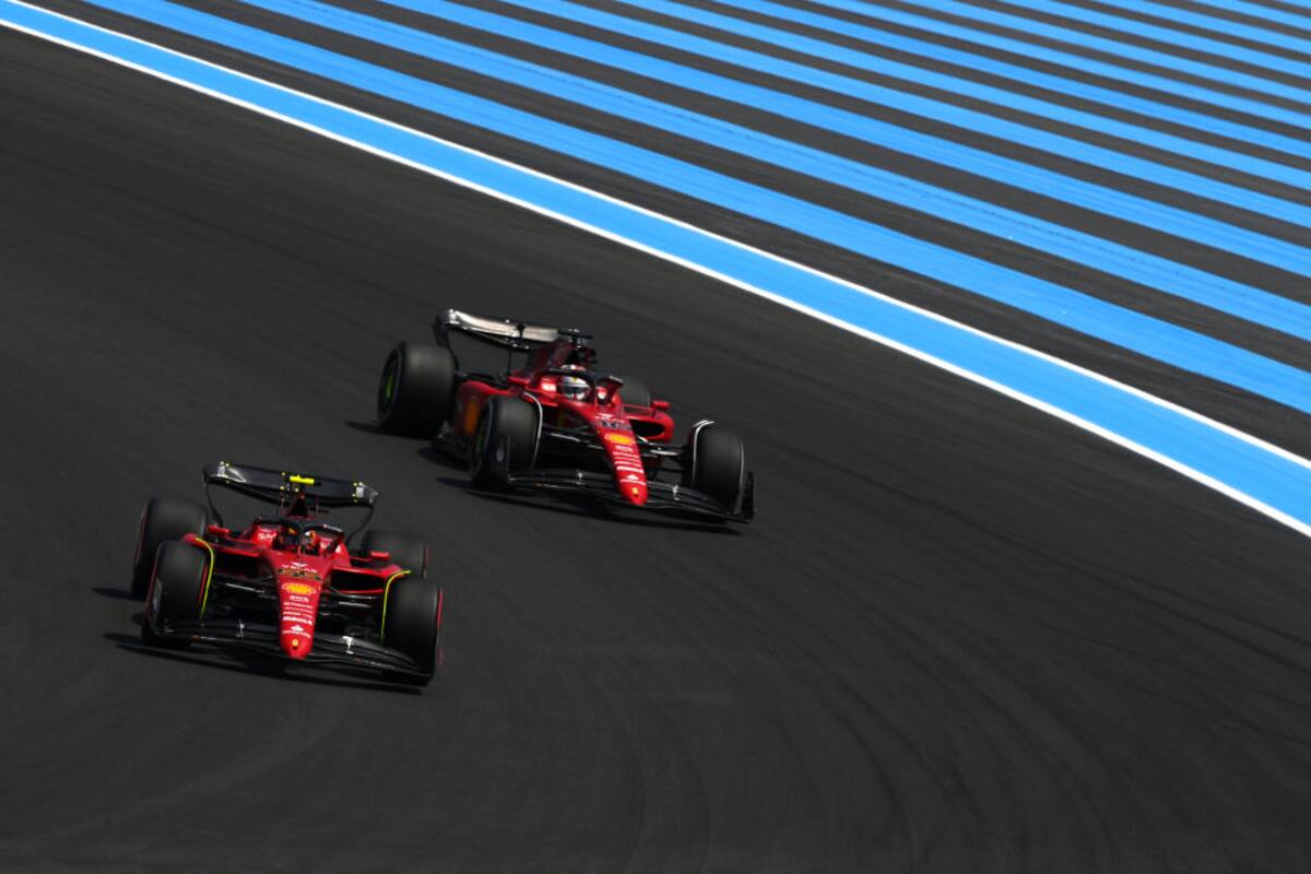 Charles Leclerc aprovechó la succión con la Ferrari de su compañero Carlos Sainz y logró la pole para el Gran Premio de Fórmula 1 de Francia