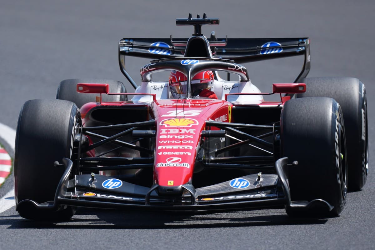 Charles Leclerc, de Ferrari, fue el más rápido en la única práctica libre del Gran Premio de Miami 2026
