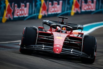 Charles Leclerc llevó a Ferrari al primer lugar en la grilla de salida del Gran Premio de Miami de Fórmula 1