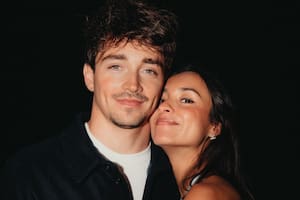 Charles Leclerc se casó con Alexandra Saint Mleux (Foto: Insatgram @charles_leclerc)