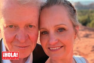 Las fotos del casamiento de Charles Spencer en un espectacular oasis desértico