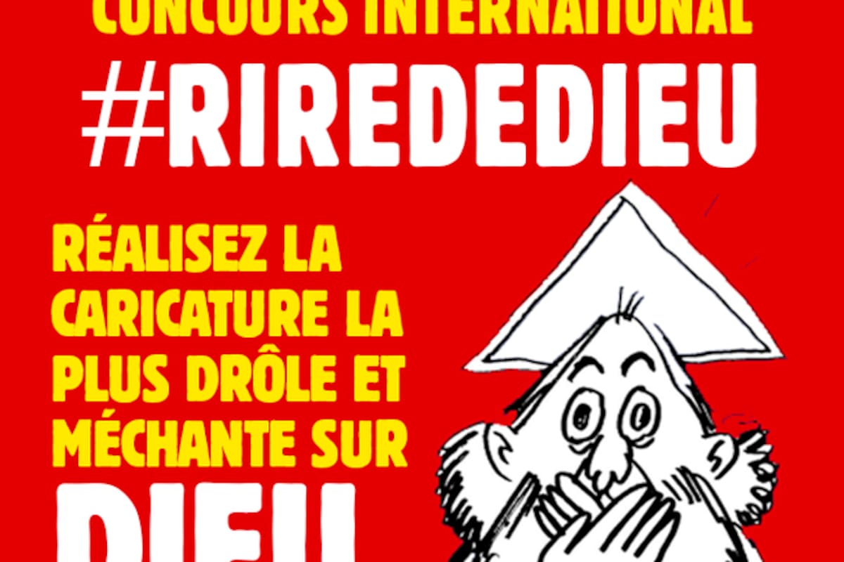 "Charlie Hebdo" lanza un concurso internacional de caricatura para reírse de Dios