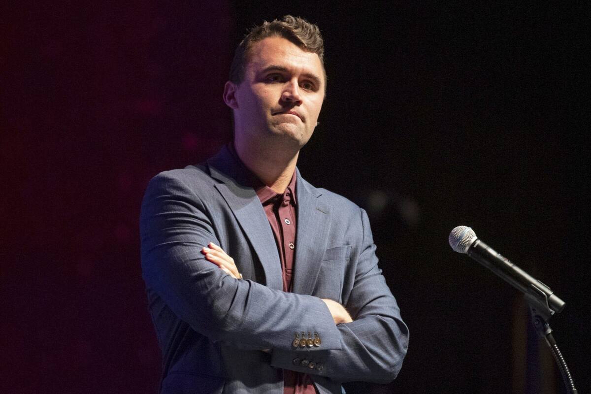 Charlie Kirk, el hombre que fue asesinado la semana pasada en Utah.