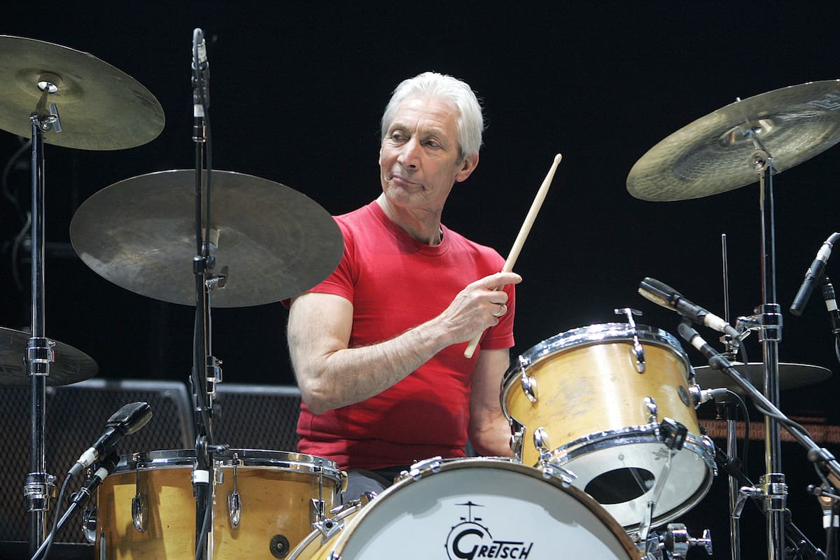 Charlie Watts de los Rolling Stones, en 2006