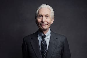 Charlie Watts en Nueva York, en 2016