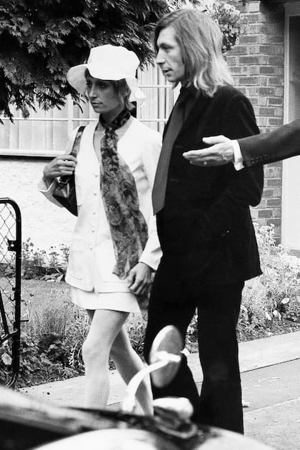 Charlie Watts iba a cumplir 57 años de casado con su inseparable mujer, Shirley Ann Shepherd (83)