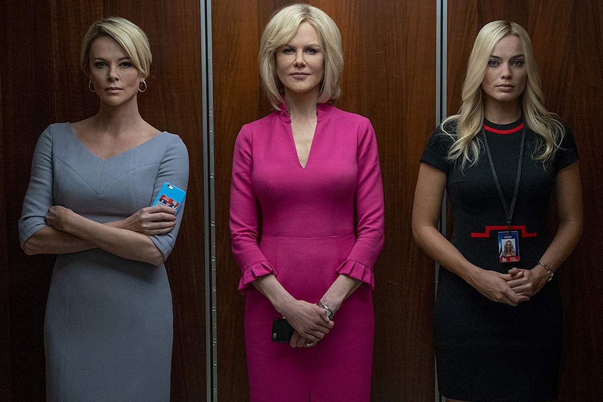 Charliza Theron, Nicole Kidman y Margot Robbie protagonizan Escándalo