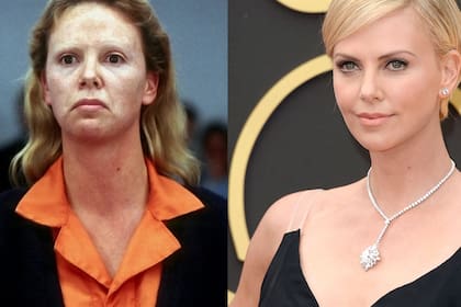 Charlize Theron, irreconocible en la piel de Aileen Wuornos; una prostituta que fue ejecutada en 2002 por asesinar a siete hombres