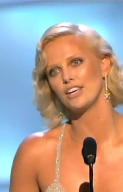 Charlize Theron y su Oscar por Monster