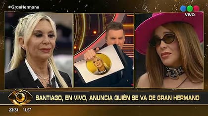Charlotte Caniggia fue salvada y Zilli quedó eliminada de Gran Hermano (Foto: Captura de video)