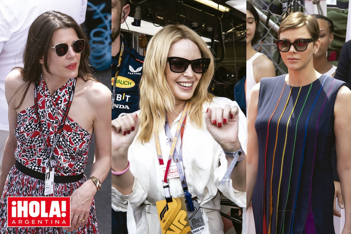 Charlotte Casiraghi, Kylie Monogue y la princesa Charlotte dieron cátedra de estilo.