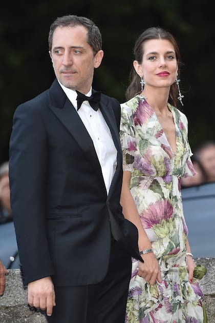 Charlotte Casiraghi y Gad, juntos
en agosto de 2015, en Angera (Italia). Poco
tiempo después anunciaron su separación