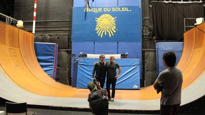 Charly Alberti y Zeta Bosio, en el corazón del Cirque du Soleil