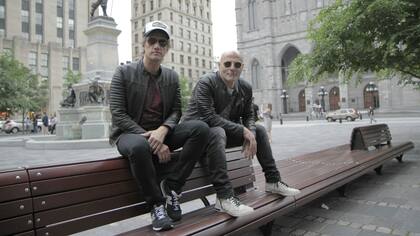 Charly Alberto y Zeta Bosio, en Montreal, sede del Cirque du Soleil