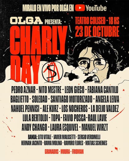 Charly Day, el evento organizado por OLGA