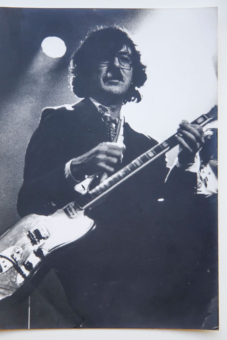 Charly García, en uno de sus habituales pasos por el escenario de Prix D'Ami (imagen: gentileza Claudio Barreiro)