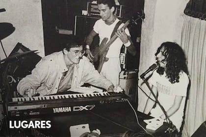 Charly García y Fito Páez años atrás